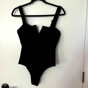 Shinestar  black bodysuit